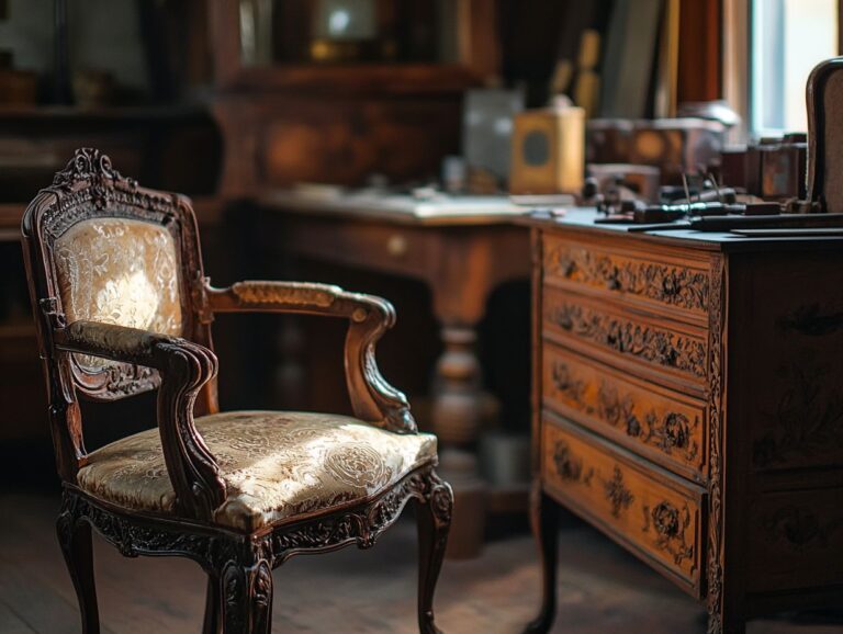 Uncovering the Value of Antique Furniture: Restoration or Resale?